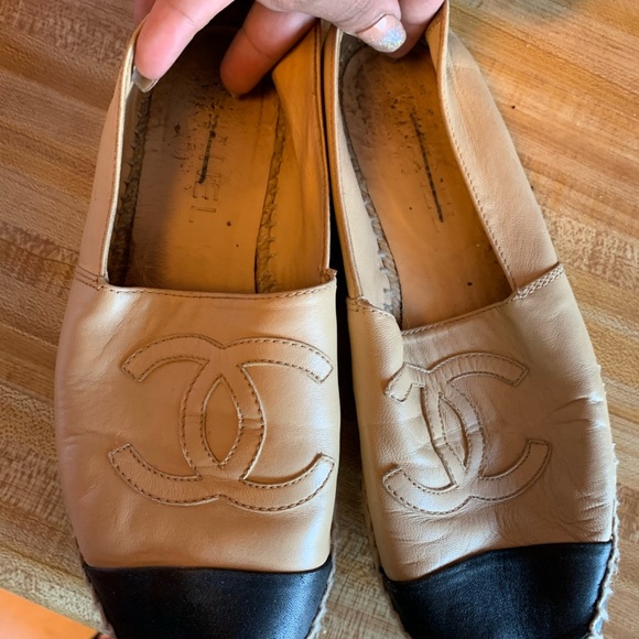 OG authentic Chanel single sole espadrilles - Picture 3 of 6